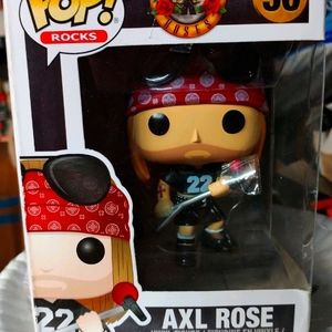 Funko PoP's Axel Rose collectable